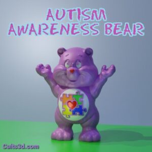 Oso para sensibilizar sobre el autismo