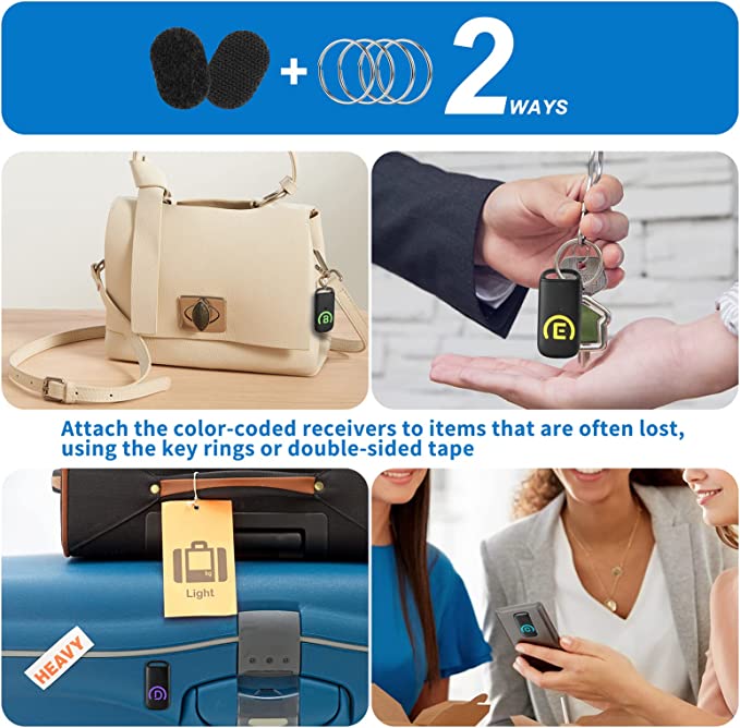 VIS24 ayuda para encontrar las llaves para personas con discapacidad visual ciegos con sonido alarma sonora control remoto objetos perdidos adultos mayores discapacidad cognitiva ayuda para encontrar las llaves para personas con discapacidad visual ciegos con sonido alarma sonora control remoto objetos perdidos adultos mayores discapacidad cognitiva