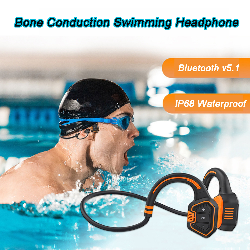 Audífonos conducción ósea IP68 Natación Piscina Nadar terapia agua, memoria Interna 16GB AUDAUD14 Audífonos conducción ósea IP68 Natación Piscina Nadar terapia agua, memoria Interna 16GB AUDAUD14