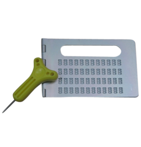 Regleta Braille 2en1 y Guía Firmar en Aluminio Tamaño tarjeta de bolsillo Ciegos escritura 4x12 discapacidad visual Regleta Braille 2en1 y Guía Firmar en Aluminio Tamaño tarjeta de bolsillo Ciegos escritura 4x12 discapacidad visual