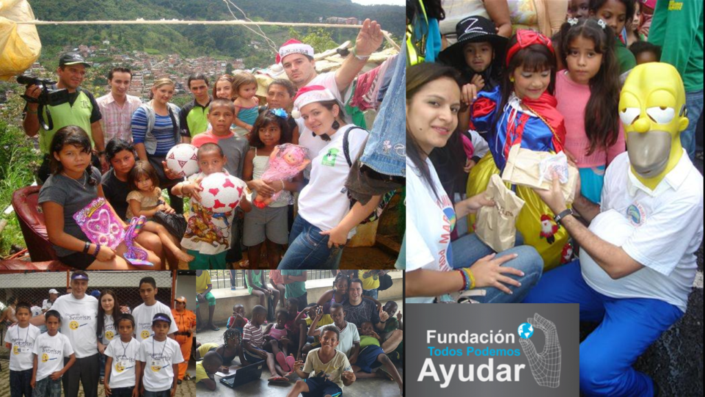 fotos eventos sociales fundación todos podemos ayudar