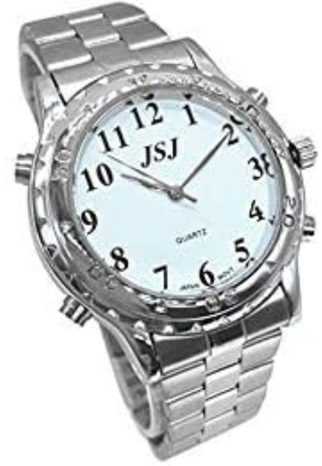 Reloj JSJ 2 Parlante para ciegos 3 (Grande) Reloj JSJ 2 Parlante para ciegos, adultos mayores y baja visión, números en alto contraste + dice la hora en voz alta