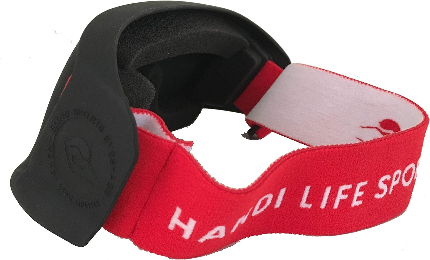 VISDEP5 Gafas de protección tapaojos deportes para ciegos 2 Gafas de protección tapaojos deportes para ciegos y baja visión Goalball Futbol Mascara deportiva Handi Life