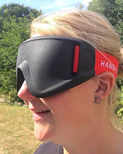 VISDEP5 Gafas de protección tapaojos deportes para ciegos 7 Gafas de protección tapaojos deportes para ciegos y baja visión Goalball Futbol Mascara deportiva Handi Life
