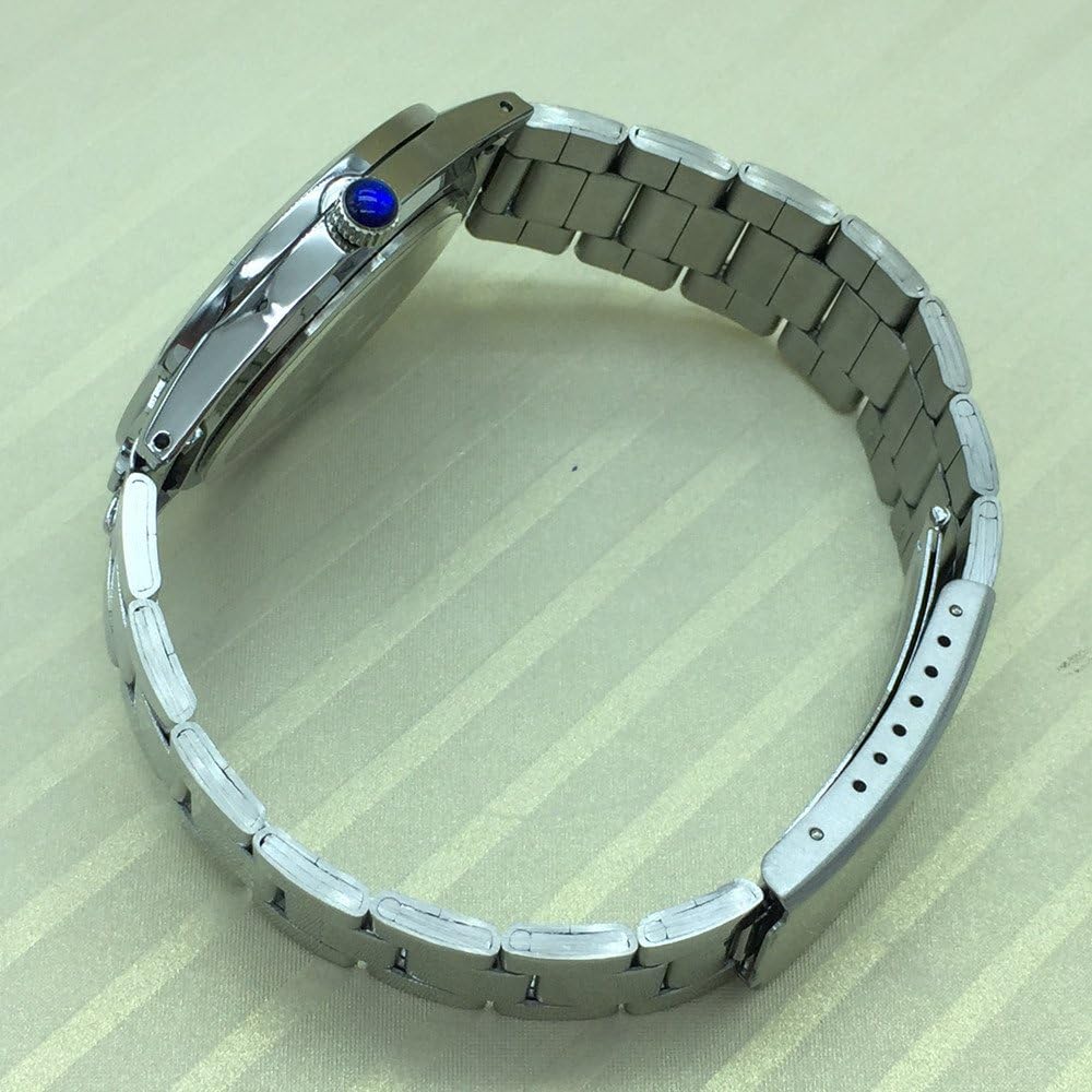 VISRELOJ4 Reloj Braille Hombre JSJ 8 Reloj para hombre con Braille para ciegos, adultos mayores y baja visión Marca JSJ