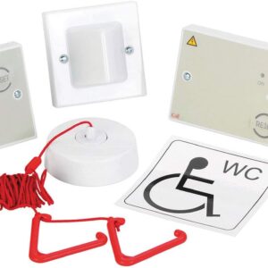 Alarma baño de discapacidad accesible adultos mayores hospitales emergencias caídas