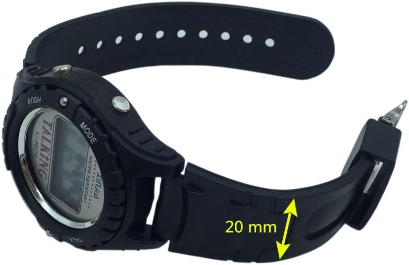 Reloj XINJIA Parlante para ciegos 6 Reloj XINJIA Parlante en Español para ciegos,adultos mayores y baja visión, pantalla digital ,dice la hora en voz alta