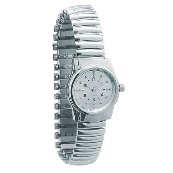 Reloj braille mujer para ciegos redondo Reloj de mujer con Braille para ciegos redondo baja visión adulto mayor