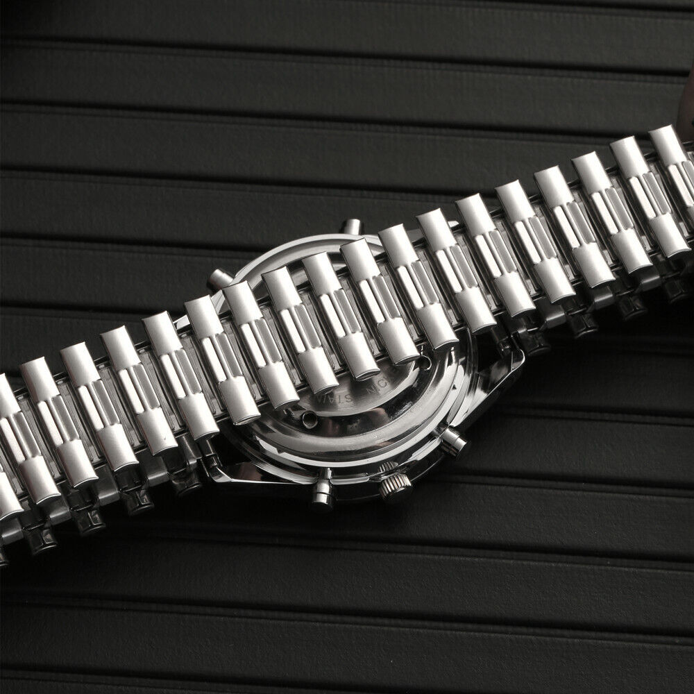 Reloj hombre pulso metlico ciegos parlante 4 Reloj habla en español elegante ciegos adultos mayores pulso metálico