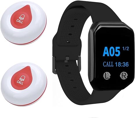 Sistema de 2timbres y reloj emergencia para cuidadores discapacidad adulto mayor Sistema de 2timbres y reloj emergencia para cuidadores discapacidad adulto mayor