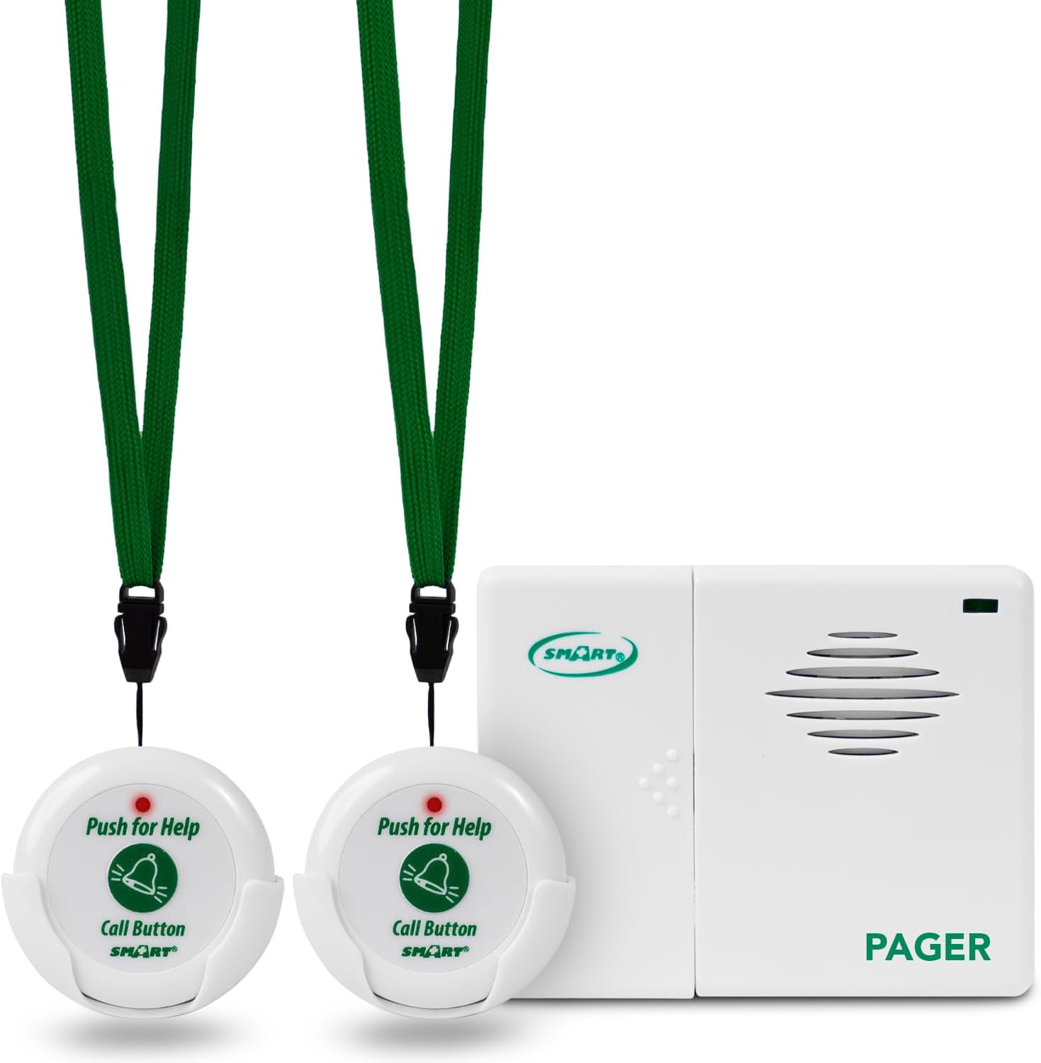 Timbre de emergencia Portable SOS con 2 pulsadores para cuidadores discapacidad adulto mayor pacientes Timbre de emergencia Portable SOS con 2 pulsadores para cuidadores discapacidad adulto mayor pacientes