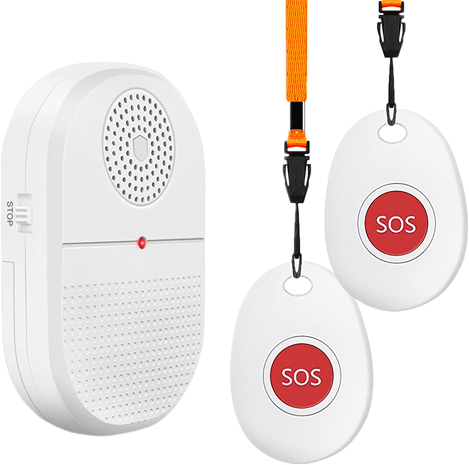Timbre de emergencia Portable SOS para cuidadores discapacidad adulto mayor pacientes Timbre de emergencia Portable SOS para cuidadores discapacidad adulto mayor pacientes