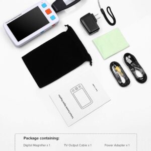 Lupa Digital magnificador electrónico portable 5pulgadas Baja visión EYOYO Adulto mayor