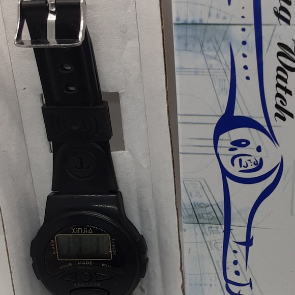 VISRELOJ13 XINJIA REDONDO reloj ciegos 5 Reloj XINJIA Redondo habla dice la hora en español reloj parlante para ciegos y adultos