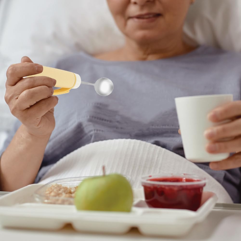 Cuchara Angulo ajustable,peso,correa Discapacidad Adulto Mayor terapia ocupacional,Parkinson,artritis, Ayuda para comer Cuchara Angulo ajustable,peso,correa Discapacidad Adulto Mayor terapia ocupacional,Parkinson,artritis, Ayuda para comer