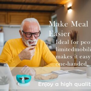 Plato especial alimentación comer sopas discapacidad adulto mayor Parkinson demencia pacientes temblores