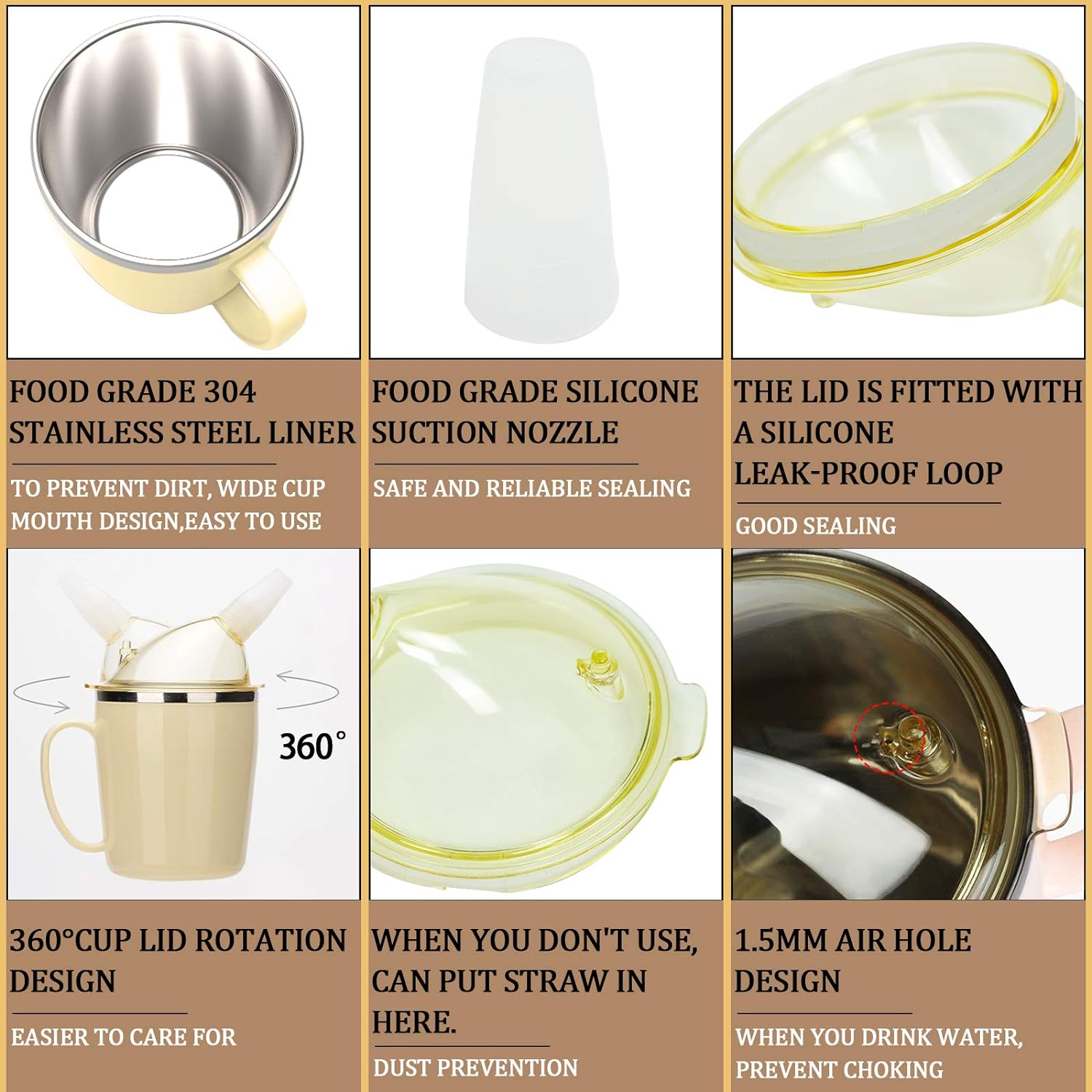 Vaso de alimentación convaleciente discapacidad adulto mayor Parkinson demencia pacientes temblores alimentación comer Vaso de alimentación convaleciente discapacidad adulto mayor Parkinson demencia pacientes temblores alimentación comer