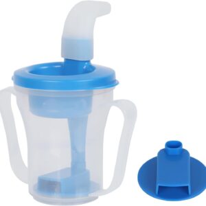Vaso de alimentación Disfagia discapacidad adulto mayor Parkinson demencia pacientes temblores alimentación comer