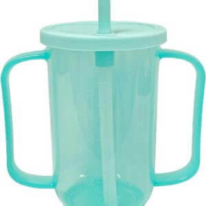 Vaso Alimentación antiderrame cama discapacidad adulto mayor Parkinson demencia pacientes temblores alimentación comer