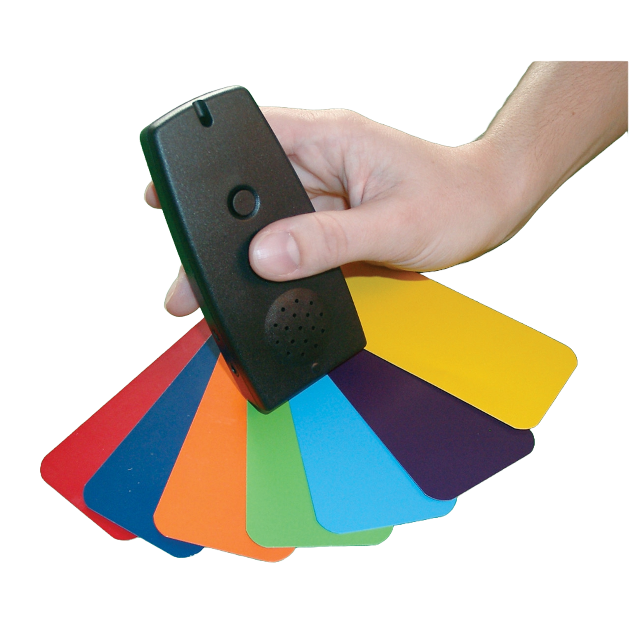 Dispositivo identifica colores habla en español para ciegos y personas con baja visión Dispositivo identifica colores habla en español para ciegos y personas con baja visión