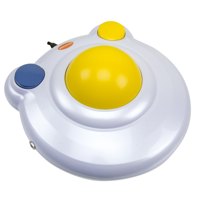 Bigtrack Mouse Trackball Gigante accessible Discapacidad Física Parálisis cerebral Autismo Bigtrack Mouse Trackball Gigante accessible Discapacidad Física Parálisis cerebral Autismo