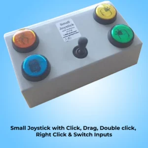 Mouse con Joystick y botones grandes - Discapacidad Física Parálisis cerebral Autismo