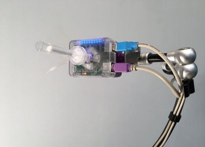 Mouse QuadJoy 4 para controlar con la boca o el mentón - Discapacidad Física Parálisis cerebral Autismo Mouse QuadJoy 4 para controlar con la boca o el mentón - Discapacidad Física Parálisis cerebral Autismo