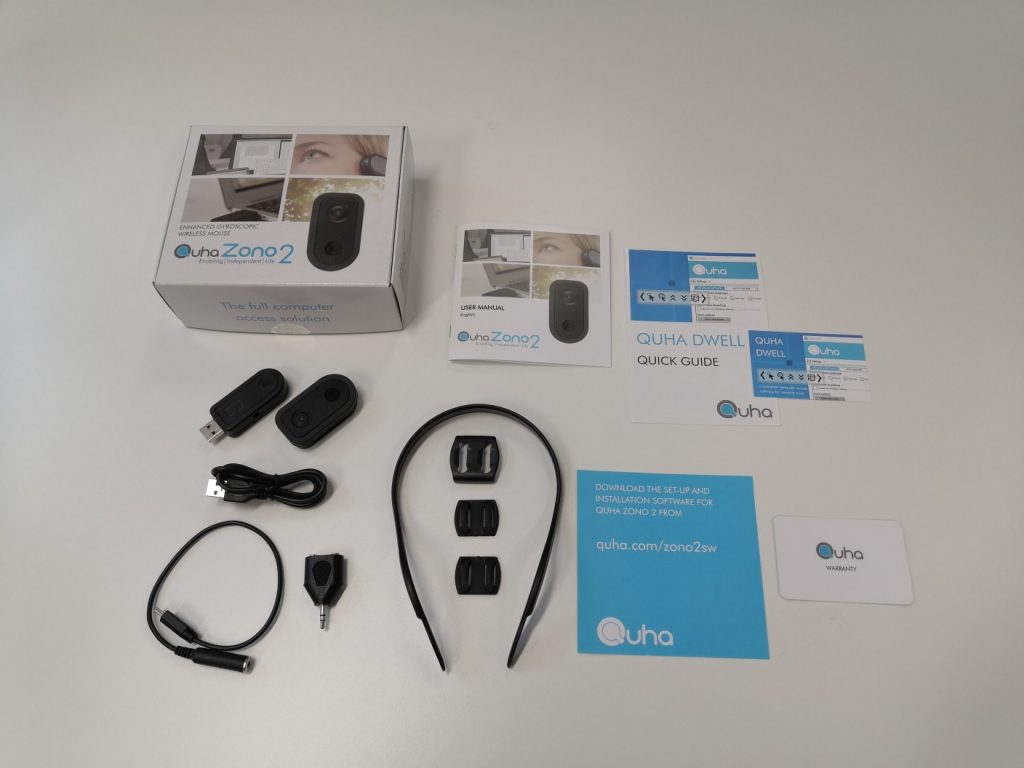 Mouse Quha Zono 2 giroscópico para controlar con movimiento de cabeza - Discapacidad Física Parálisis cerebral Autismo Mouse Quha Zono 2 giroscópico para controlar con movimiento de cabeza - Discapacidad Física Parálisis cerebral Autismo