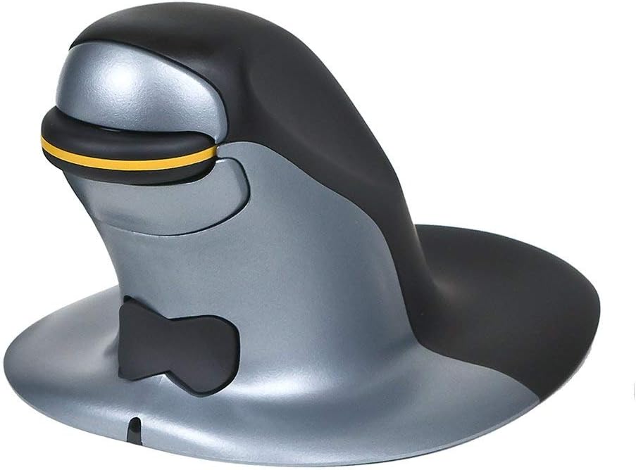 Mouse Posturite Penguin - Mouse ergonómico ambidiestro con cable Mouse Posturite Penguin - Mouse ergonómico ambidiestro con cable