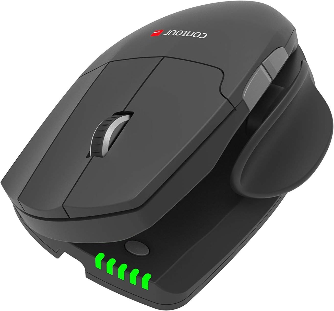Mouse ergonómico ajustable Contour Design Unimouse Tunel del carpo accesibilidad discapacidad Mouse ergonómico ajustable Contour Design Unimouse Tunel del carpo accesibilidad discapacidad