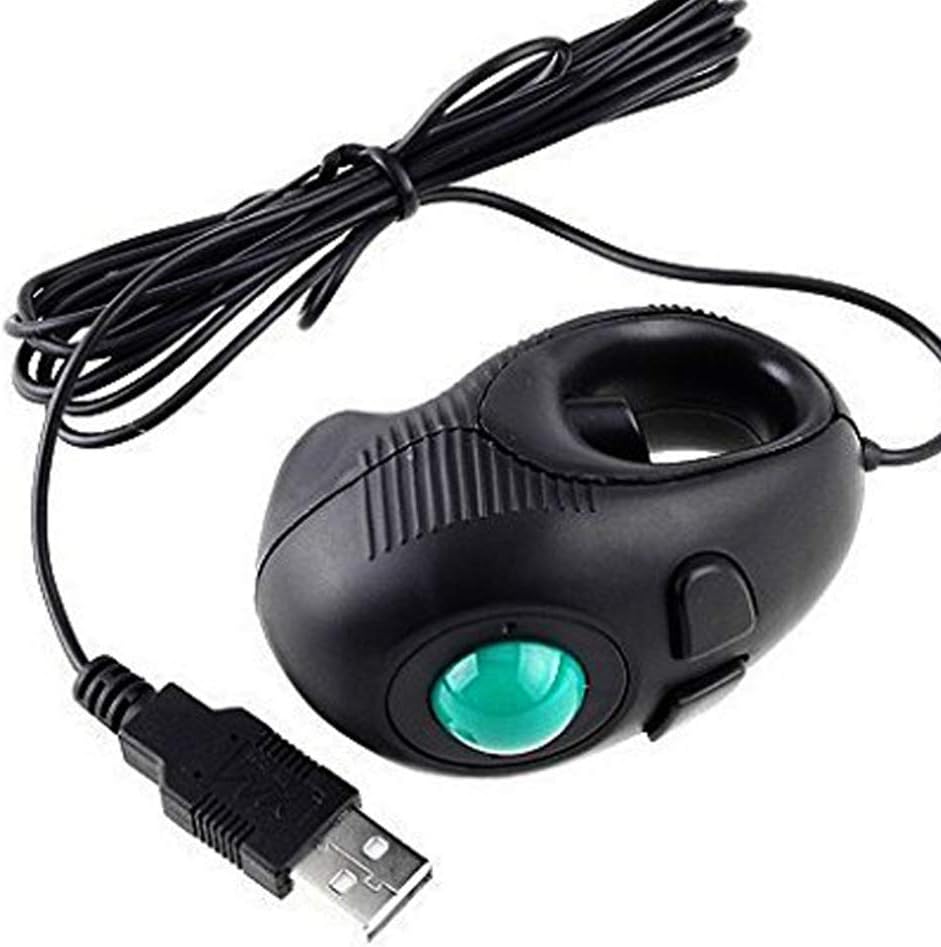 Mouse de mano mini TrackBall accesible con cable USB Discapacidad accesibilidad Mouse de mano mini TrackBall accesible con cable USB Discapacidad accesibilidad