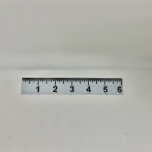 Kit 3 Reglas Braille con números grandes alto contraste Matemáticas ciegos y estudiantes con baja visión