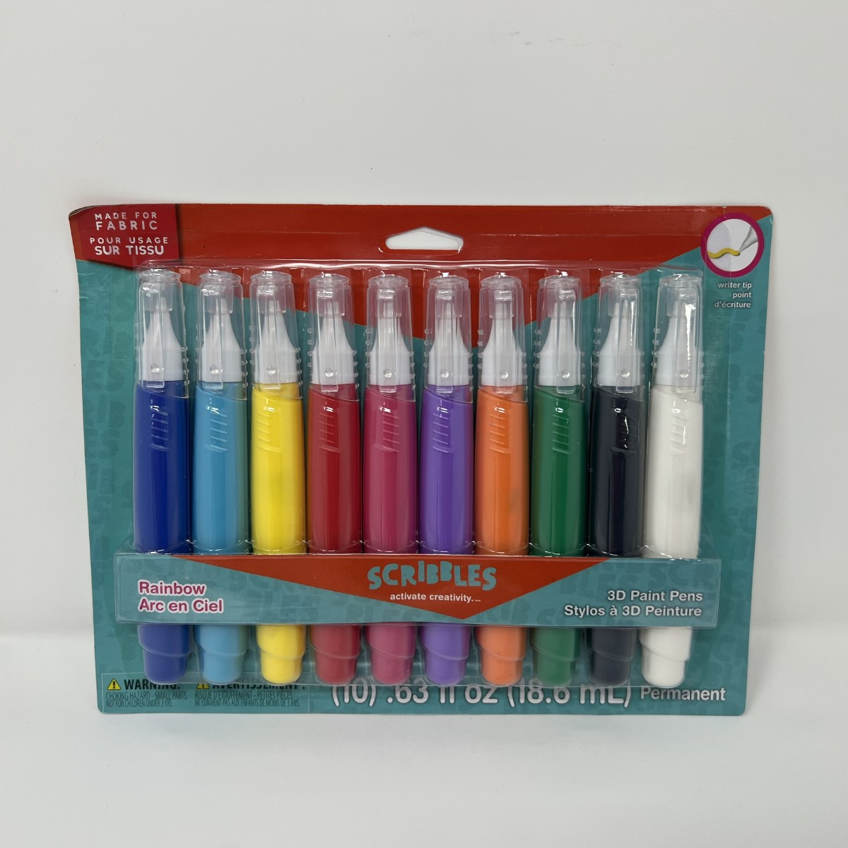 Paquete 10 lápices pintura 3D para ciegos y estudiantes con baja visión Paquete 10 lápices pintura 3D para ciegos y estudiantes con baja visión