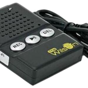 Grabadora de audio Wilson Deluxe compacta ciegos y personas con baja visión adulto mayor