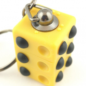 2 llaveros para aprender y practicar Braille