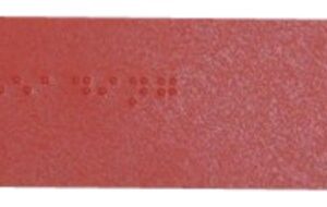 20 separadores de libros con braille 10 con el Abecedario Braille y 10 con números en Braille