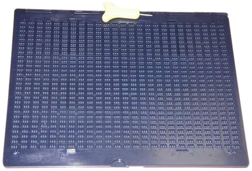 Pizarra Braille página completa 25x28 tamaño carta plástica discapacidad visual Ciegos Pizarra Braille página completa 25x28 tamaño carta plástica discapacidad visual Ciegos