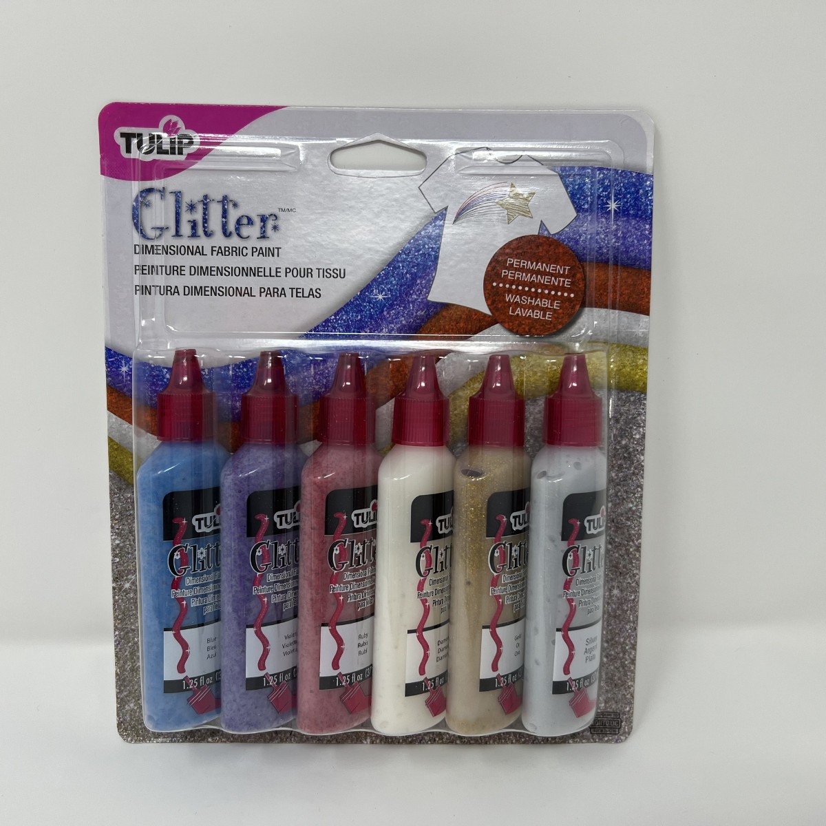Pintura 3D en relieve Paquete x6 colores discapacidad visual Ciegos Pintura 3D en relieve Paquete x6 colores discapacidad visual Ciegos