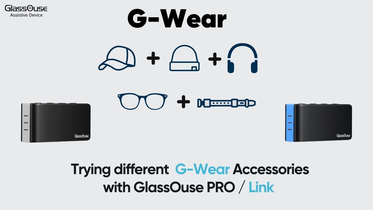 Accesorios GlassOuse - G-Wear opciones ssitemas de sujeción para llevar el dispositivo Glassouse Pro/Link Accesorios GlassOuse - G-Wear opciones ssitemas de sujeción para llevar el dispositivo Glassouse Pro/Link