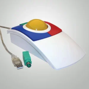 Mouse SAM – Trackball con conectores para pulsadores - Discapacidad Física Parálisis cerebral Autismo