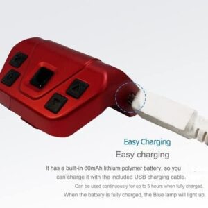 Mouse Ratón anillo GOALMU recargable inalámbrico Discapacidad accesibilidad