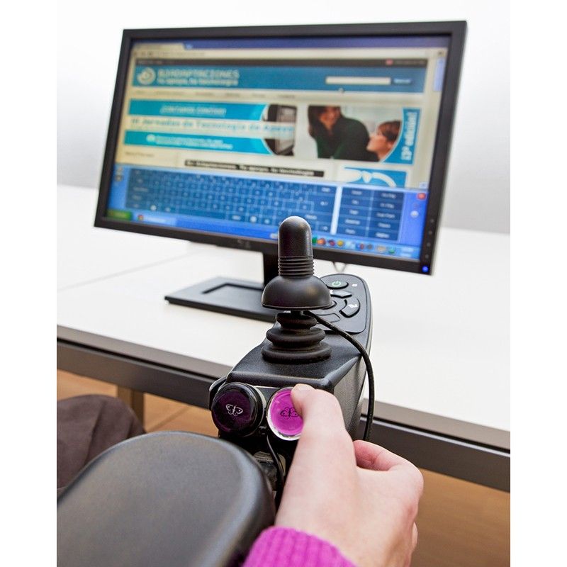 BJOY RING Convierte el joystick de tu silla de ruedas en un ratón Mouse Discapacidad accesibilidad BJOY RING Convierte el joystick de tu silla de ruedas en un ratón Mouse Discapacidad accesibilidad